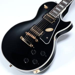 Epiphone / Inspired by Gibson Les Paul Custom Ebony レスポール  エピフォン エレキギター｜ishibashi