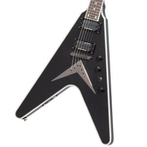 (WEBSHOPクリアランスセール)Epiphone / Dave Mustaine Flying V Custom Black Metallic デイヴ ムステイン エピフォン エレキギター (OFFSALE)｜ishibashi