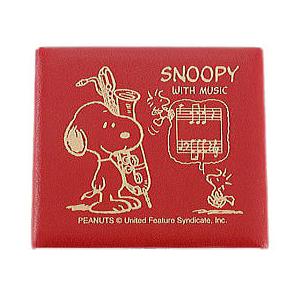 Teeda / SNOOPY BAND COLLECTION スヌーピー×リードケース バリトンサックス用 レッド 5枚収納 SBS-05R (お取り寄せ商品)｜ishibashi