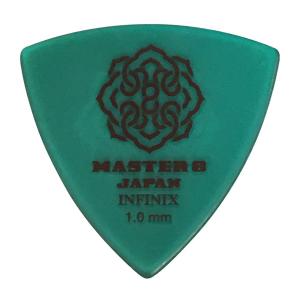 MASTER 8 / INFINIX Hard Polish w/Rubber Grip Triangle 1.0mm IFHPR-TR100 1枚 ピック マスターエイト｜ishibashi