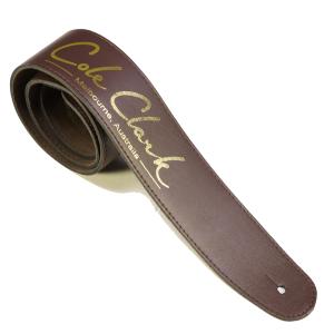 Cole Clark / Leather Strap - Saddle Brown With Gold Logo オーストラリア製 コールクラーク ストラップ 本皮｜ishibashi