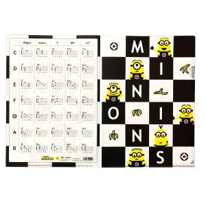 (在庫有り) MINIONS File MN-U02 (ウクレレ用コードファイル) KIWAYA キワヤ ミニオンズ(WEBSHOP)｜ishibashi