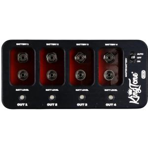 [ファズ/ブースター/ワウが本来持つべきサウンドをそのまま再現] King Tone Guitar / Battery Box 4X バッテリーボックス キングトーンギター (国内正規品)