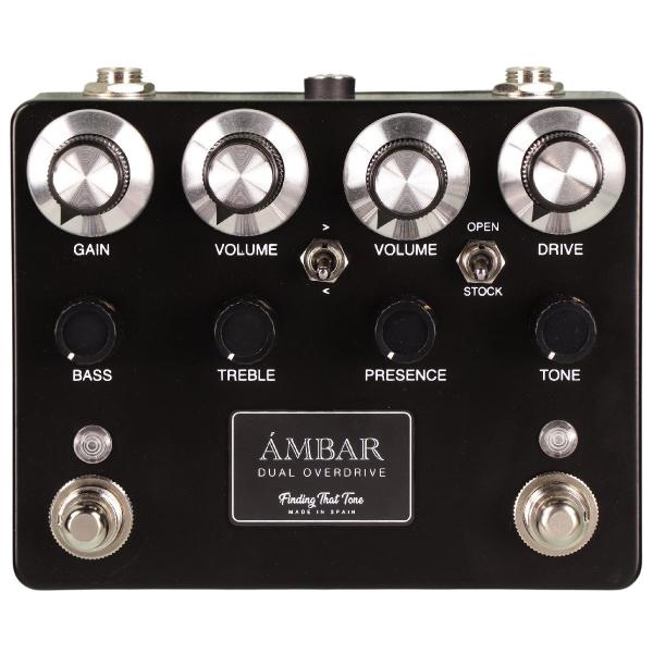 Finding That Tone / AMBAR Matte Black Dual Overdri...