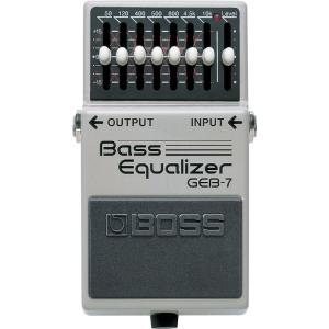 BOSS GEB-7 【ほぼ新品】 ベース イコライザー/グライコ/BASS BOSS（ボス） ベースイコライザー GEB-7 エフェクター : 音響機材と