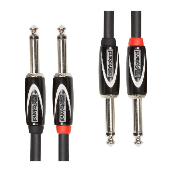 Roland / RCC-10-2814 接続用ケーブル TS標準x2-TS標準x2 3m