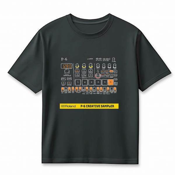 Roland ローランド / AIRA COMPACT P-6 Tシャツ (Design B)(サイ...