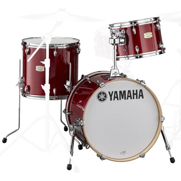 YAMAHA Bop-Kit SBP8F3CR ステージカスタム ドラムシェルキット 18BD 3点...