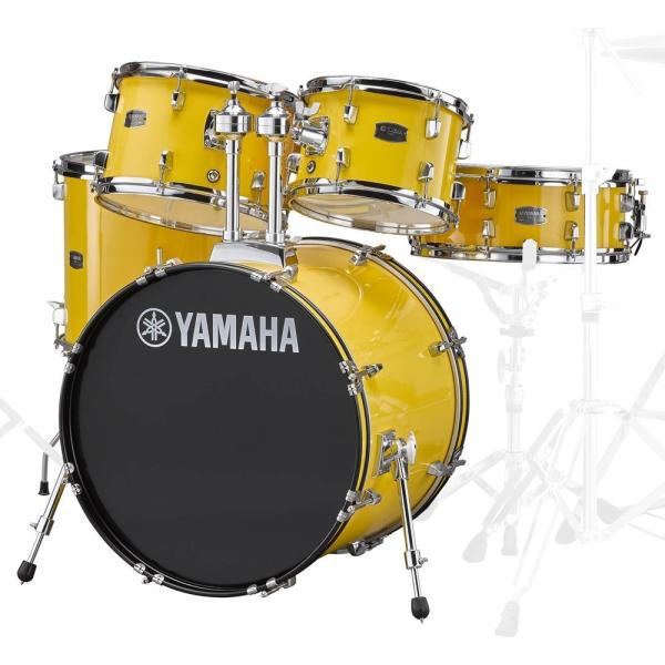 YAMAHA / RDP0F5 YLメローイエロー ヤマハ ライディーン 20BD ドラム シェルセ...
