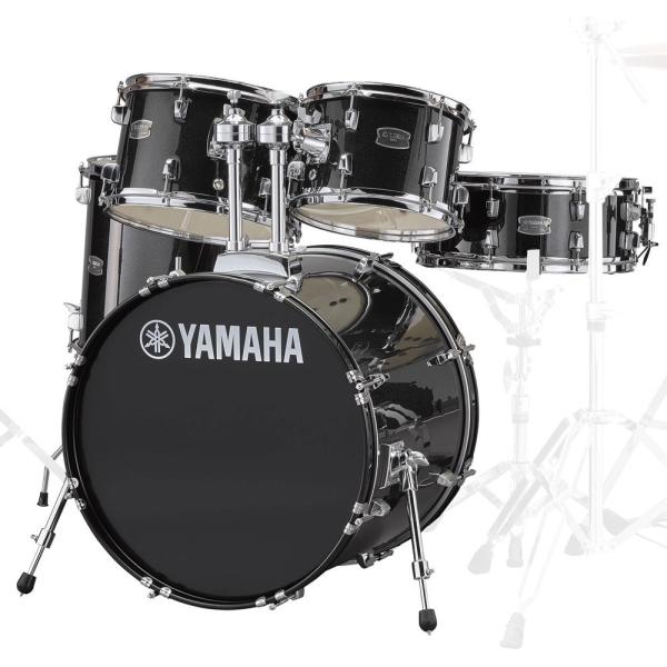 YAMAHA / RDP0F5 BLGブラックグリッター ヤマハ ライディーン 20BD ドラム シ...
