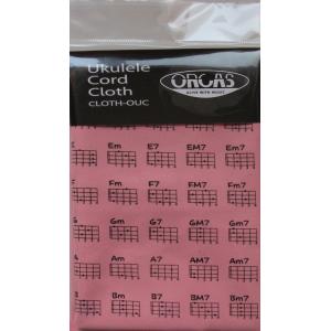 ORCAS オルカス / UKULELE CORD CLOTH PINK ウクレレコードクロス ピン...