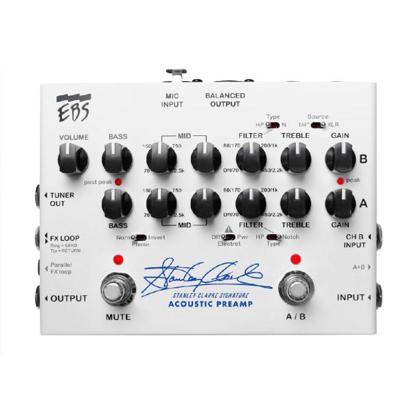 EBS / Stanley Clarke Signature Acoustic Preamp スタン...
