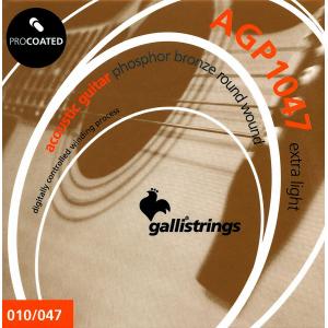 Gallistrings / AGP1047 Extra light Phosphor Bronze アコースティックギター弦 .010-.047(イタリア製)｜ishibashi