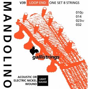 Gallistrings / V39 Light Nickel Wound マンドリン弦 .010-.032(イタリア製)｜ishibashi