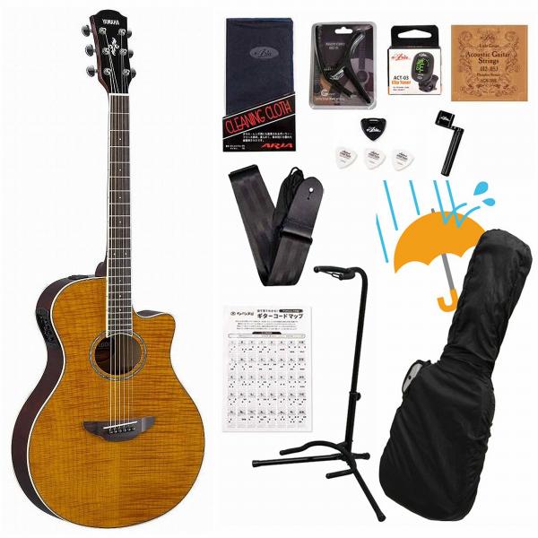 YAMAHA / APX600FM AM(アンバー)   アコギ APX-600アコギ入門豪華12点...