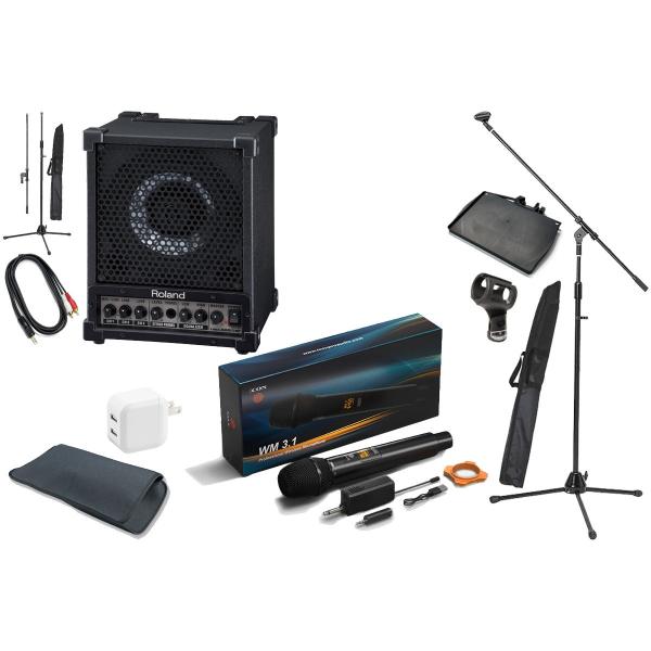 Roland ローランド / CM-30 (ワイヤレスマイク(マイク1本モデル)＆アクセサリーセット...