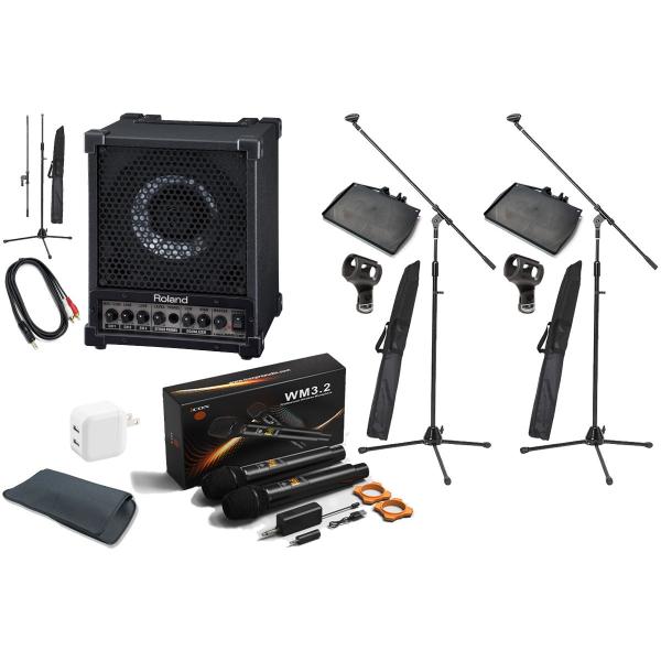 Roland ローランド / CM-30 (ワイヤレスマイク(マイク2本モデル)＆アクセサリーセット...
