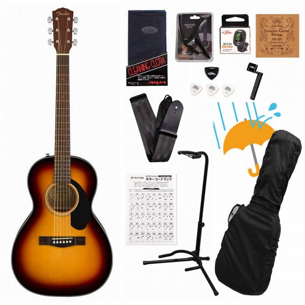 Fender Acoustic / CP-60S Parlor Walnut Fingerboard...