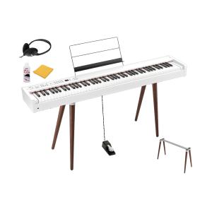 KORG コルグ / DIGITAL PIANO D1 WH ホワイト(ウッドレッグスタンドセット) お手入れセット付｜ishibashi