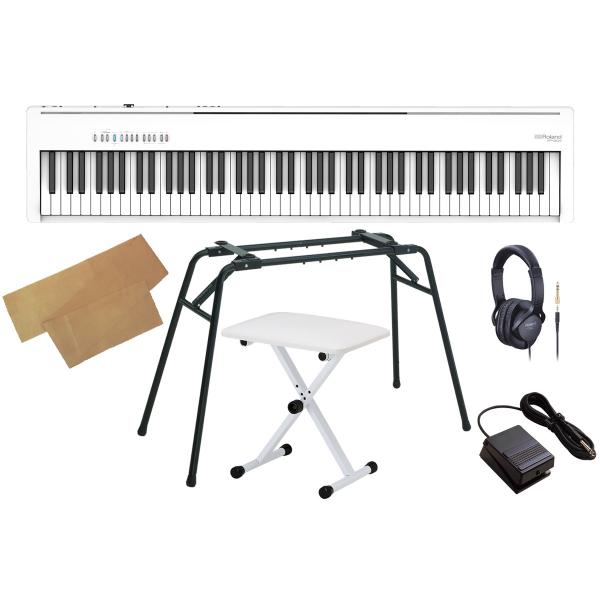 Roland ローランド / FP-30X WH(数量限定 キーボードベンチセット！)ホワイト 電子...
