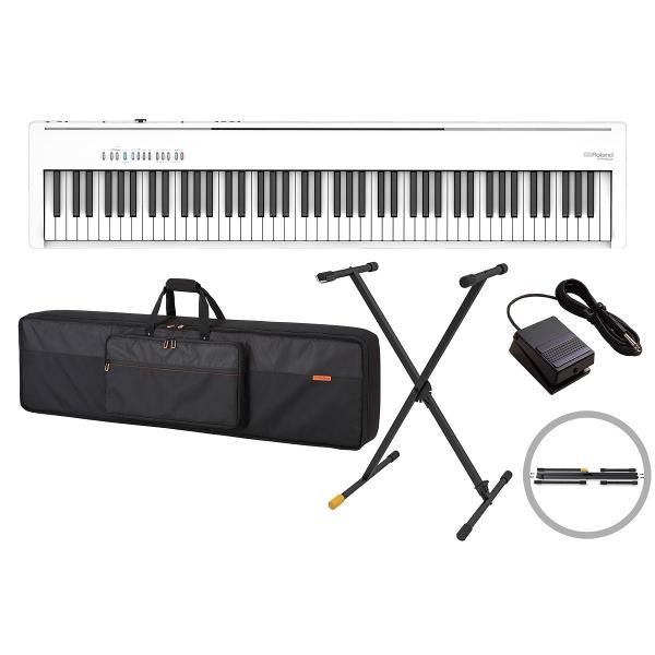 Roland ローランド / FP-30X WH(純正ケースカバー CB-B88V2 ＋ Xスタンド...