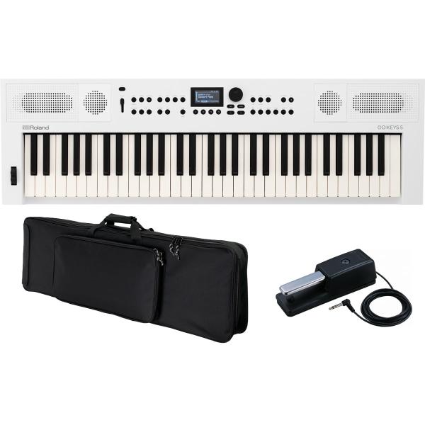 Roland ローランド / GOKEYS5-WH [背負えるキャリング・バッグ ＆ ダンパーペダル...