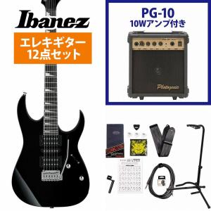 Ibanez / Gio Series GRG170DX Black Night (BKN) アイバニーズ PG-10アンプ付属エレキギター初心者セット｜ishibashi