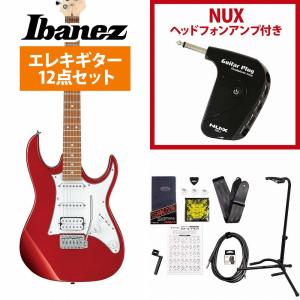 Ibanez / GRX40-CA (Candy Apple) GIO Series アイバニーズ 入門用 GP-1アンプ付属エレキギター初心者セット｜ishibashi