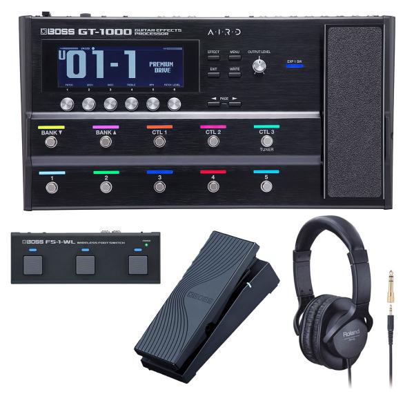 BOSS / GT-1000 [自由自在にサウンドメイクワイヤレスセット] FS-1-WL + EV...