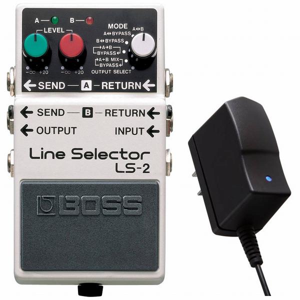 BOSS / LS-2 Line Selector(純正ACアダプター同時購入セット)ラインセレクタ...