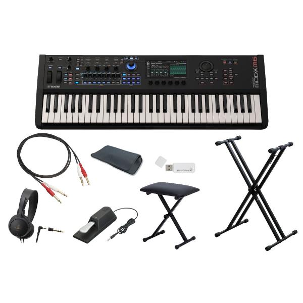 YAMAHA ヤマハ / MODX M6 [スタンド＆ベンチセット！] 61鍵 ミュージックシンセサ...