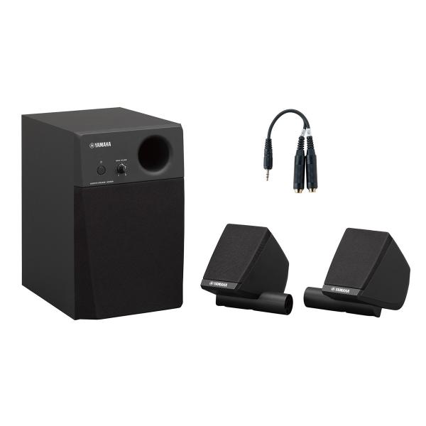 YAMAHA / MS45DR 電子ドラム用モニタースピーカー ミニ端子用Y字ケーブル付き(TD-0...