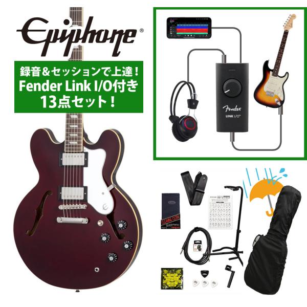 Epiphone / Noel Gallagher Riviera Dark Wine Red  録...