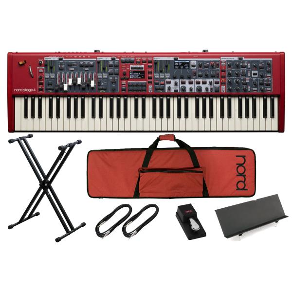 nord ノード / Nord Stage 4 Compact [純正ケース＆ペダル、スタンドセット...