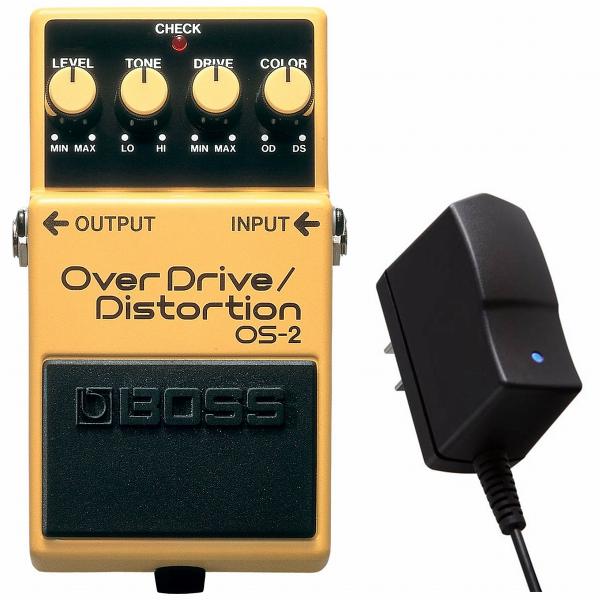 BOSS / OS-2 Over Drive / Distortion(純正ACアダプター同時購入セ...