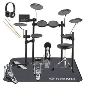 YAMAHA / DTX452KUPGS 3シンバル 電子ドラム TAMAツインペダル・スターターパック マットセット｜ishibashi