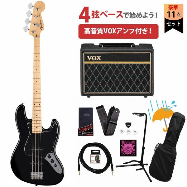 Fender / Standard Jazz Bass Maple Fingerboard Blac...