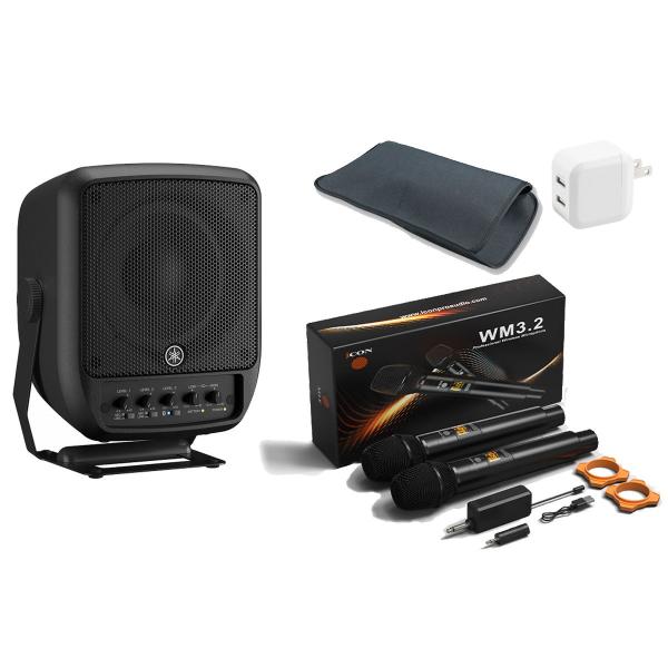 YAMAHA ヤマハ / STAGEPAS 100 BTR MKII (ワイヤレスマイク(マイク2本...