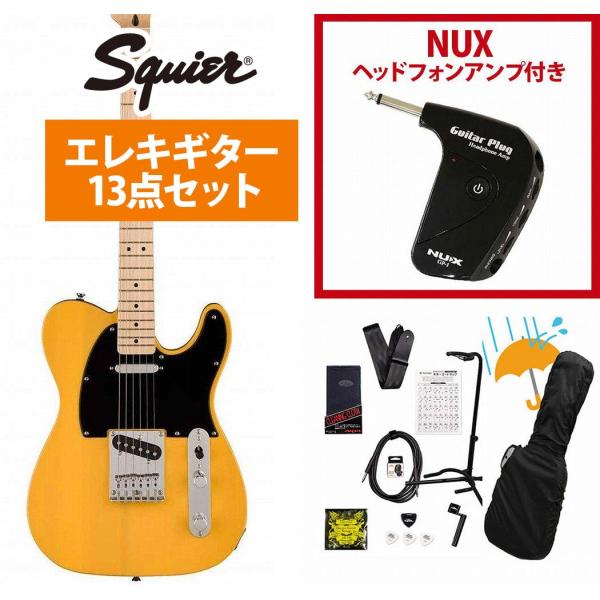 Squier by Fender / Sonic Telecaster Maple FB BK PG...