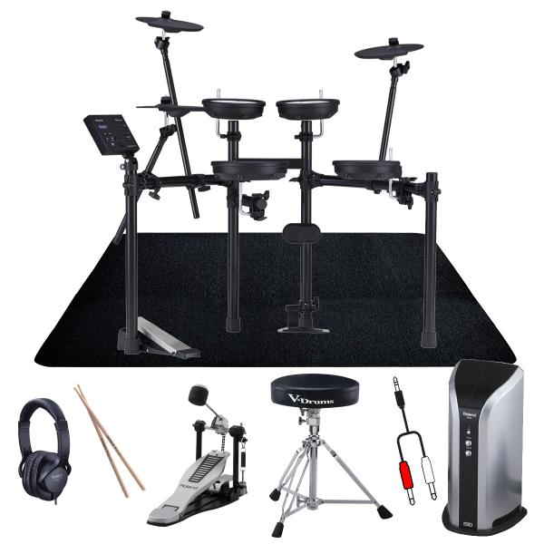 Roland / TD-07DMK 純正DAP-3XとPM-03モニターのエクストラセット w/SE...