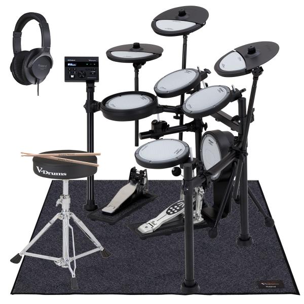 Roland / VQD106 PEARLキックペダルと純正イスを採用したフルセット w/TDM-1...