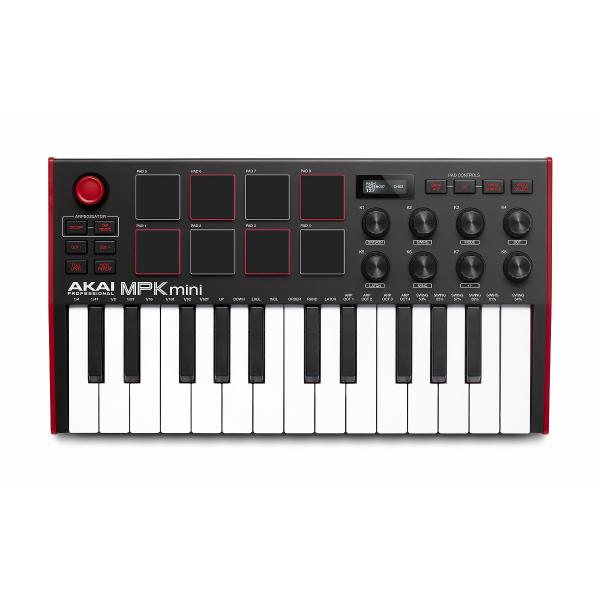 AKAI アカイ / MPK mini MK3 25鍵USB MIDIキーボードコントローラー