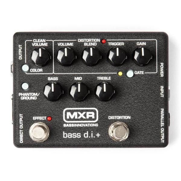MXR / M-80 BASS D.I.+ M80  ベース用プリアンプ/ディストーション (国内正...
