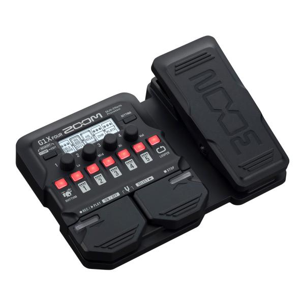 (無償オンラインユーザー登録で安心の3年間製品保証)ZOOM / G1X FOUR Guitar M...