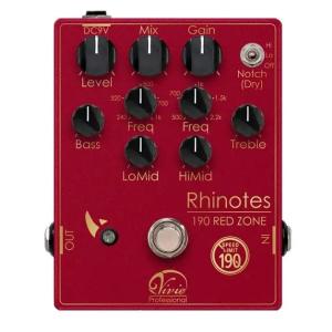 Vivie / IKUO Signature Pre-Amp Rhinotes 190 REDZONE ベース用エフェクター｜ishibashi