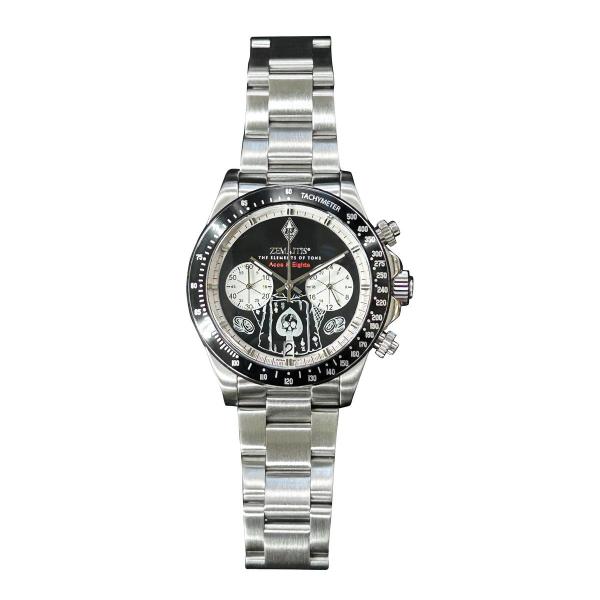 Zemaitis / ZWCHRONO25AE Aces &amp; Eights ゼマイティス 腕時計(世...
