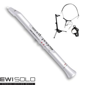 AKAI / EWI SOLO White ウィンドシンセ ホワイト スピーカー内蔵モデル