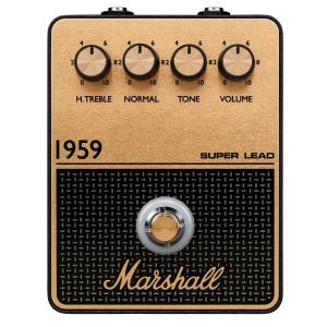 [1959アンプインスパイア/Plexiサウンド] Marshall / 1959 Overdrive Pedal Black and Gold オーバードライブ マーシャル (YRK)