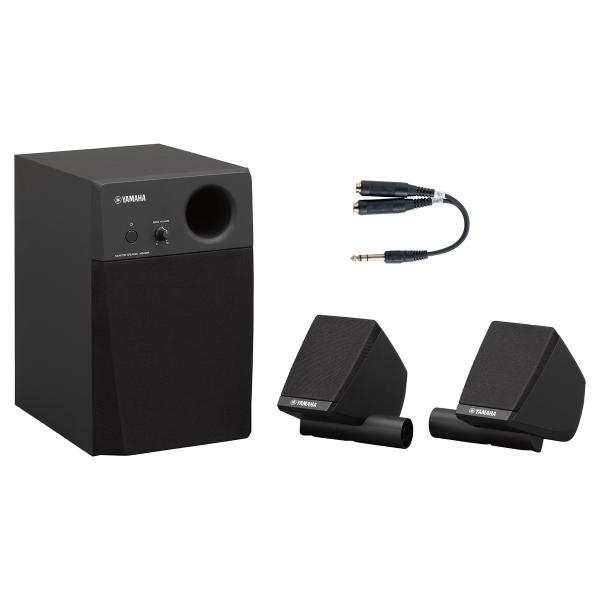 YAMAHA / MS45DR 電子ドラム用モニタースピーカー Y字ケーブル付き(DTX402シリー...
