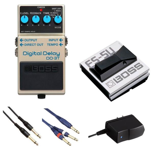BOSS / DD-3T Digital Delay[自由自在にサウンドメイクセット] FS-5U ...